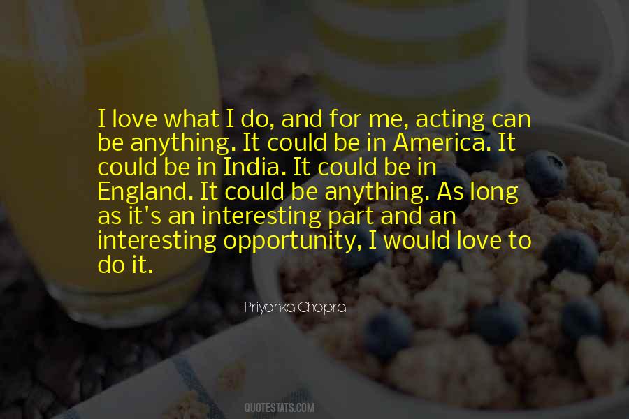 Quotes About Opportunity And Love #53130