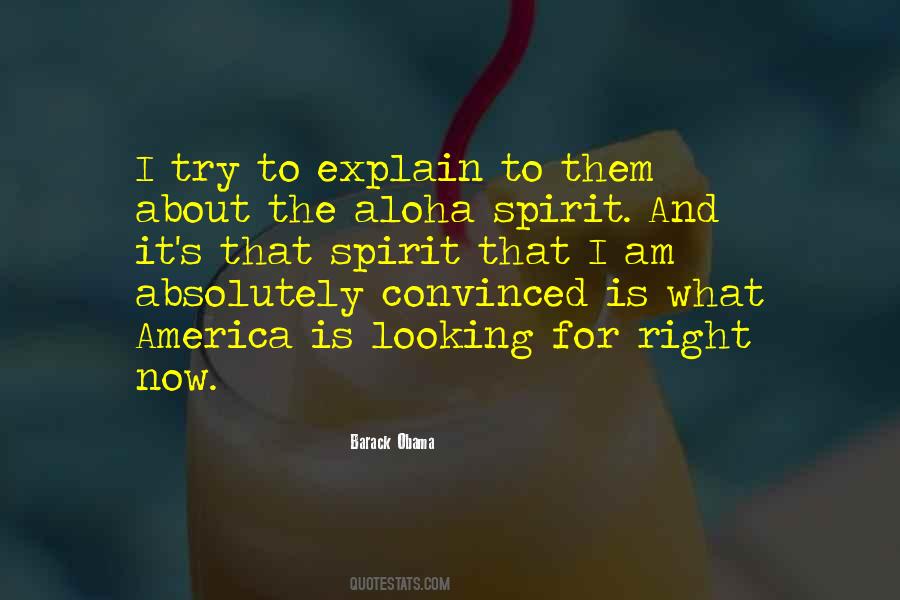 Quotes About Aloha Spirit #339052