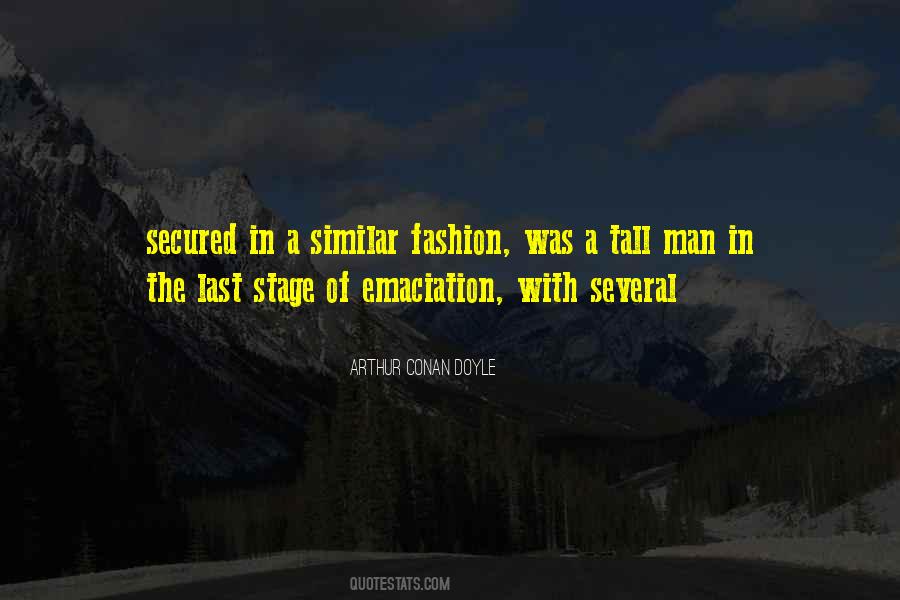 Quotes About Tall Man #1281222