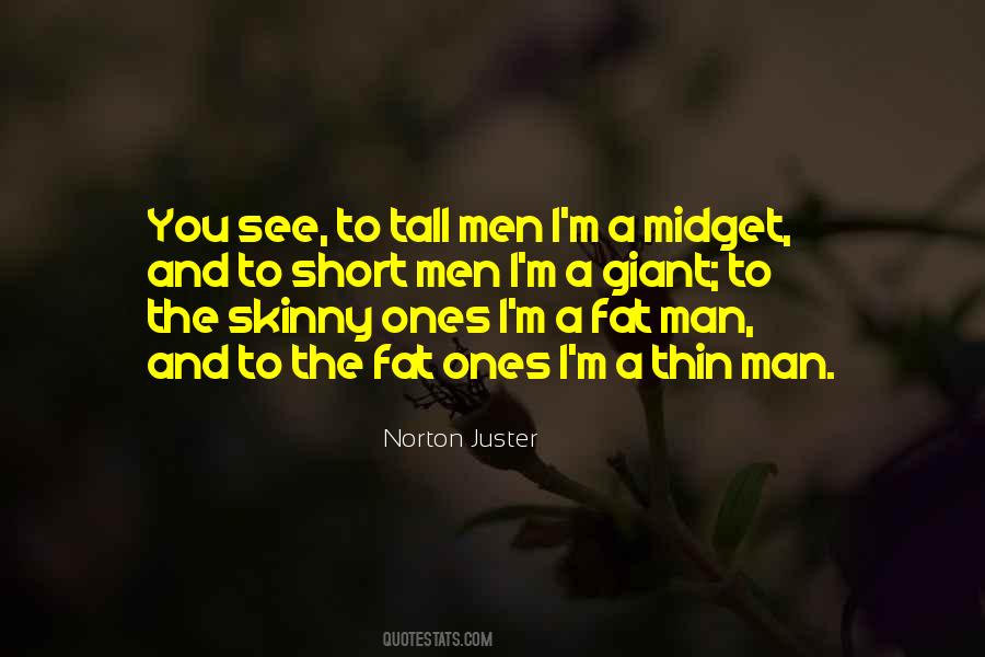 Quotes About Tall Man #137744