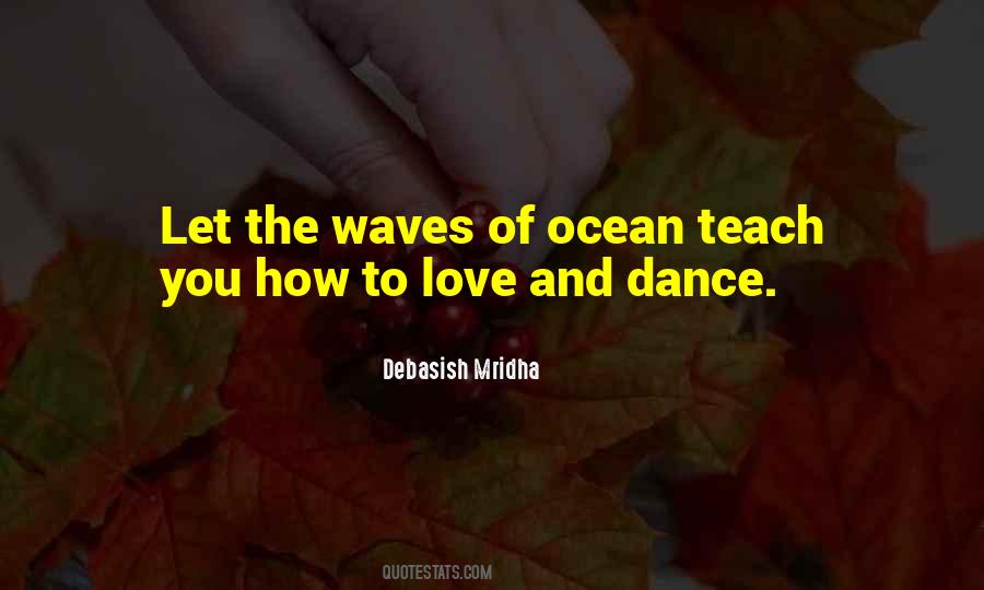 Quotes About The Waves Of The Ocean #1012265