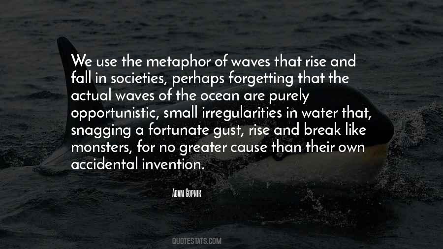 Quotes About The Waves Of The Ocean #1376564