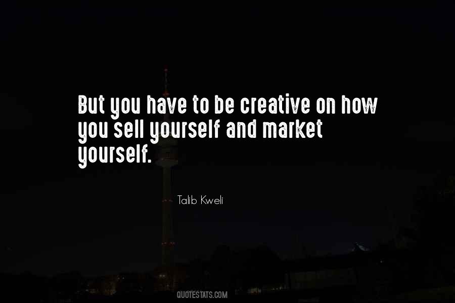 Sell Yourself Quotes #721665