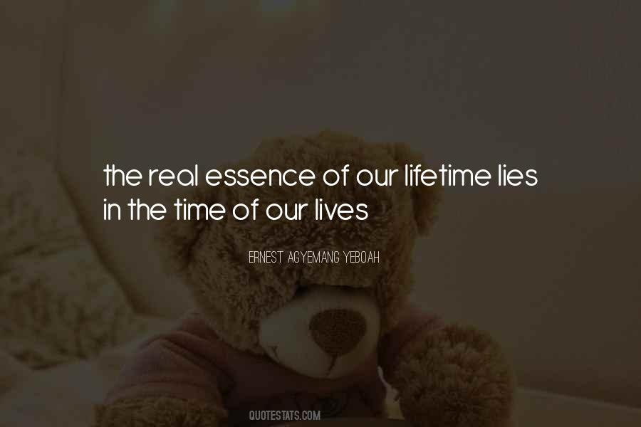 Quotes About Time Of Our Lives #1270148