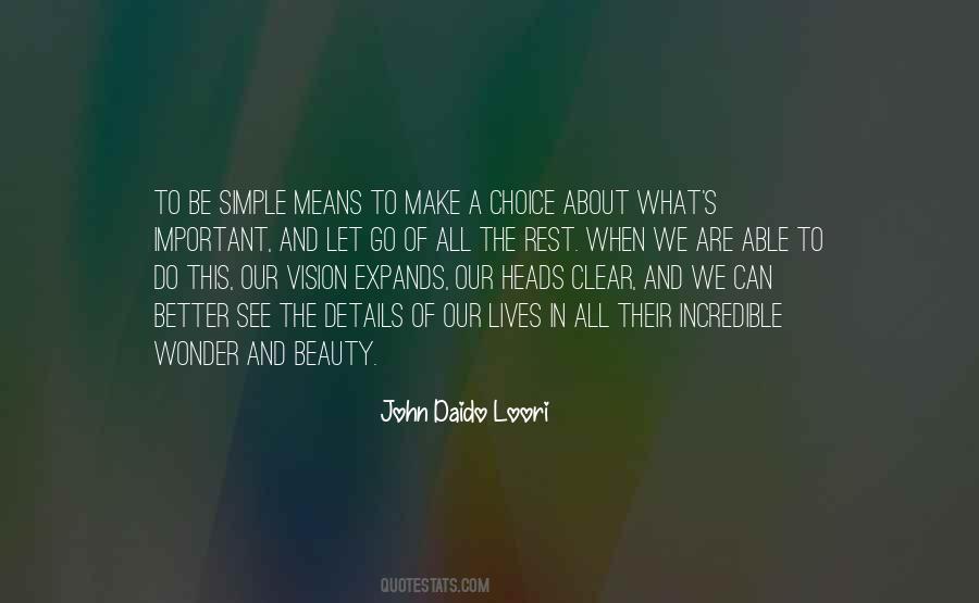 To Be Simple Quotes #1462554