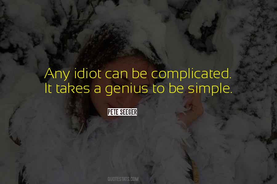 To Be Simple Quotes #578771