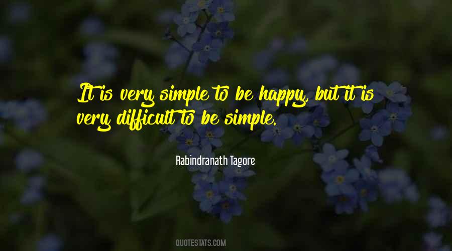 To Be Simple Quotes #649881