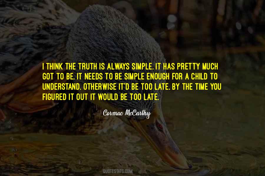 To Be Simple Quotes #731941