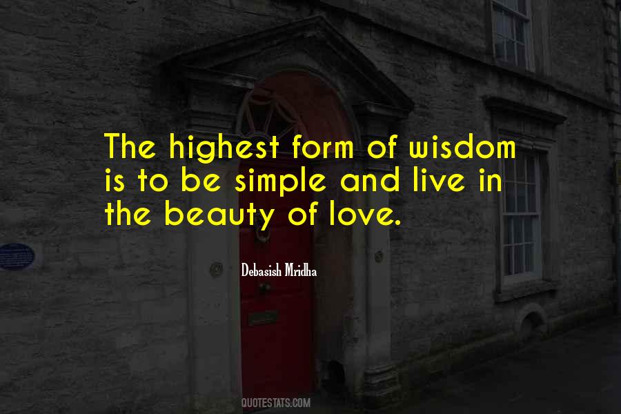 To Be Simple Quotes #908237