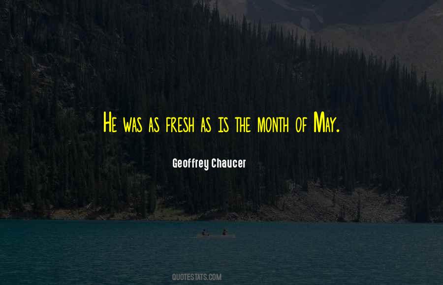 Quotes About Month Of May #1250550