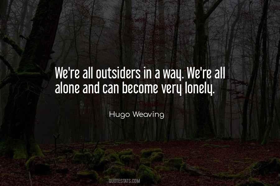 All Alone Quotes #1231349