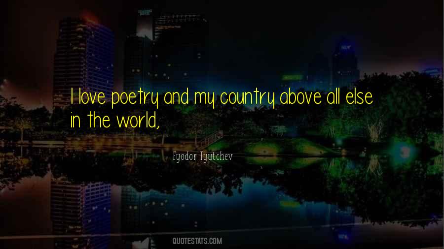 All The Poetry In The World Quotes #1426287