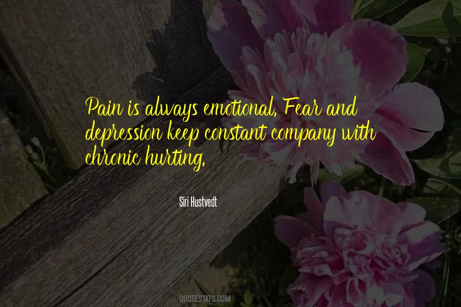 Quotes About Chronic Pain #1271494