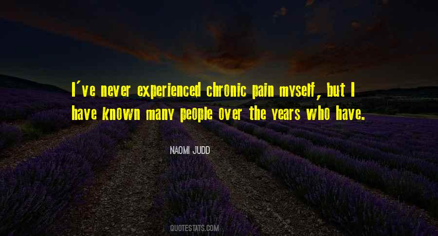 Quotes About Chronic Pain #984372