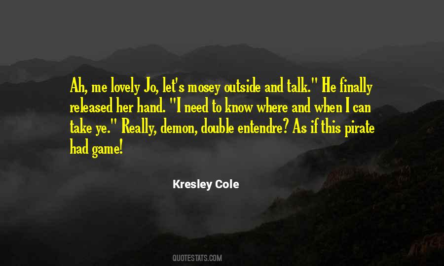 Quotes About Double Talk #1003741