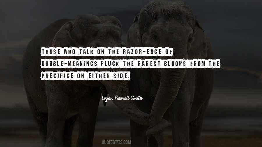 Quotes About Double Talk #1824230