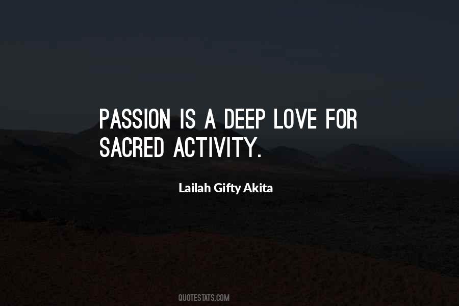 Deep Passion Quotes #478049