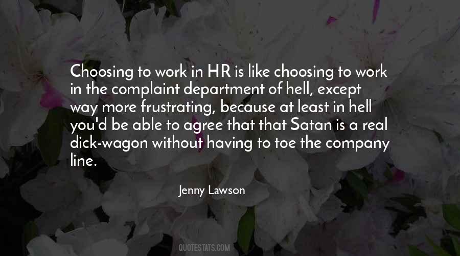 Quotes About Hr Department #1443935