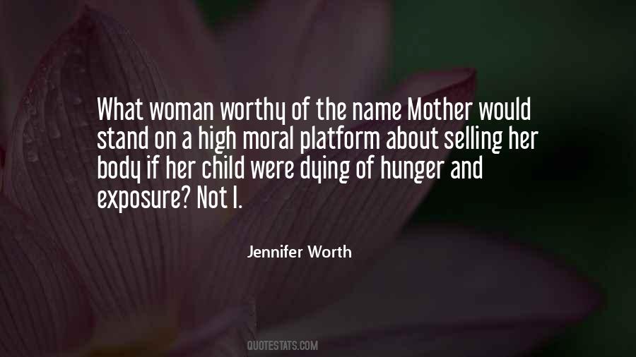 Quotes About Worthy Woman #754563