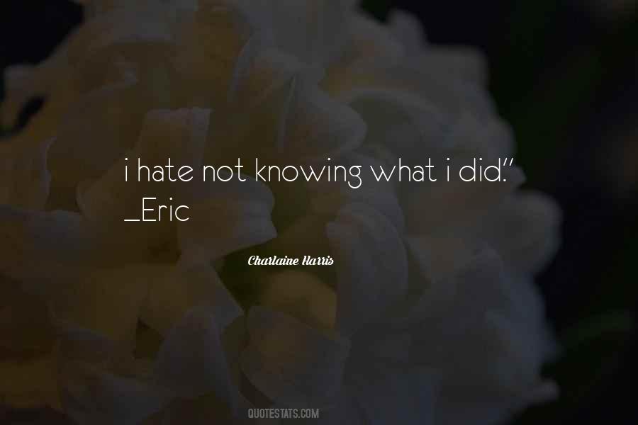 Quotes About Eric Northman #371699