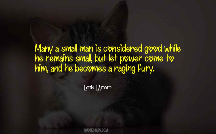 Quotes About Small Man #1254768