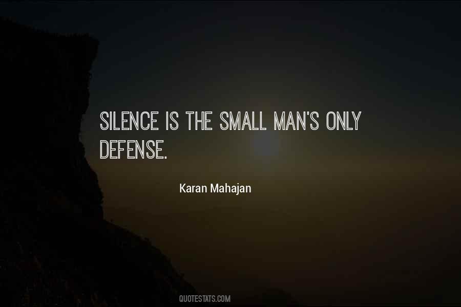 Quotes About Small Man #1594419