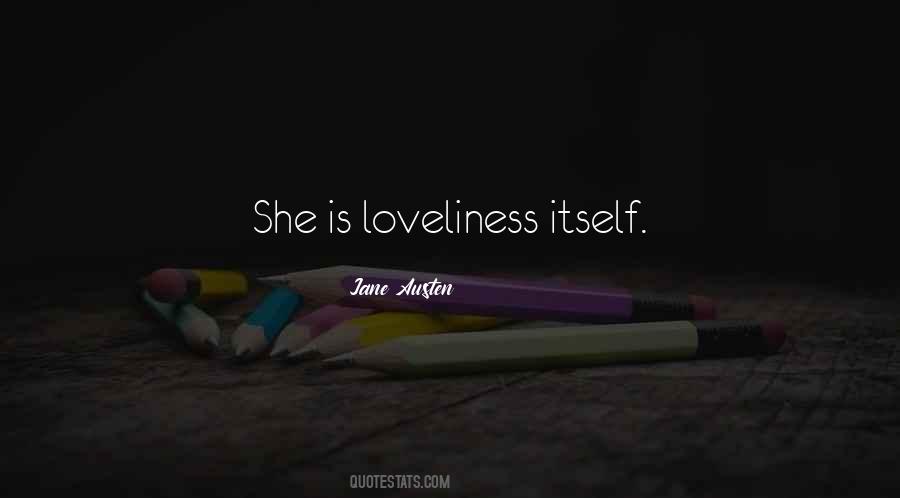 Quotes About Loveliness #144792