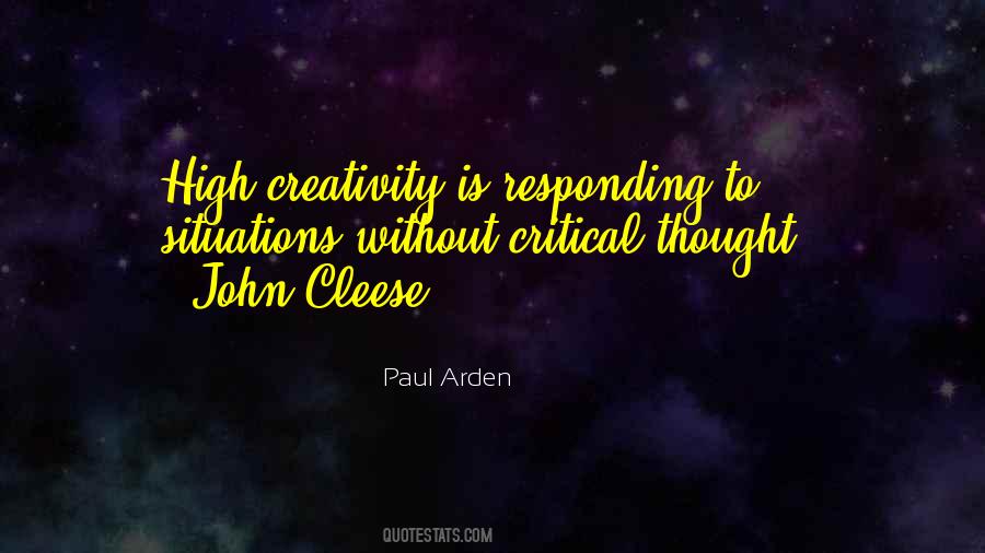 Critical Thought Quotes #323066