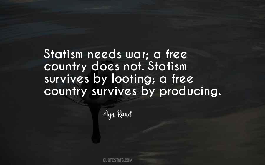 Quotes About Statism #1745923