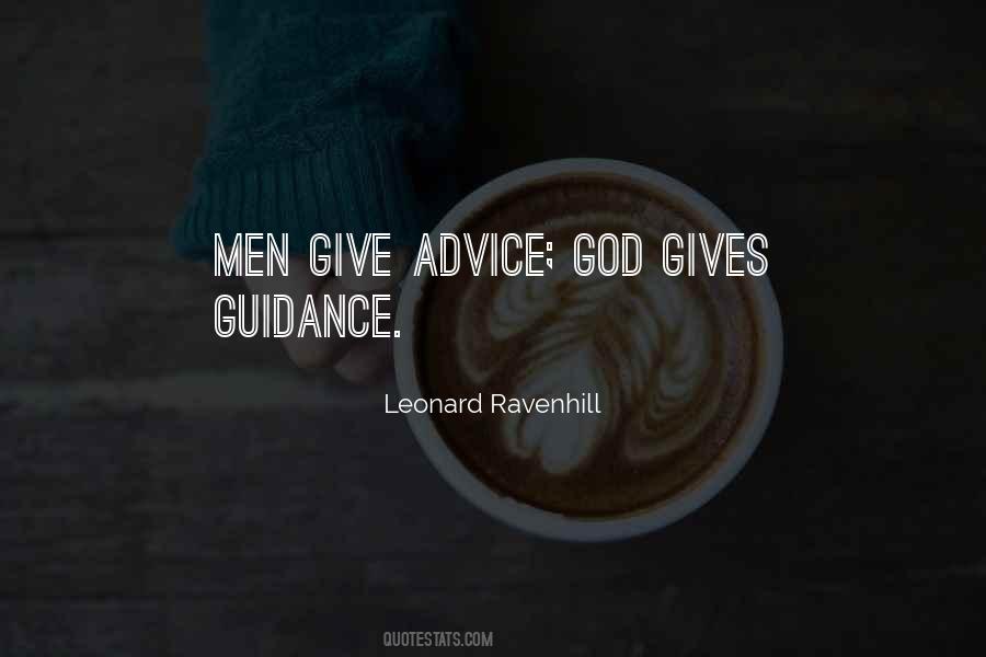 Quotes About God's Guidance #261926