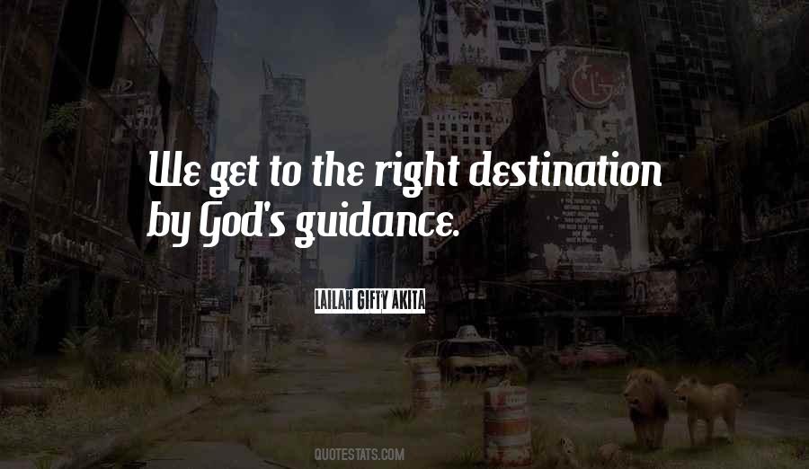 Quotes About God's Guidance #333692