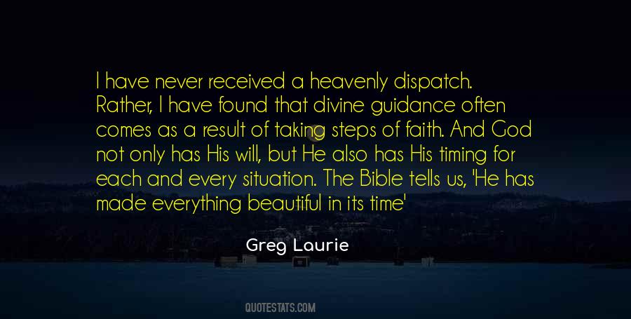 Quotes About God's Guidance #742511