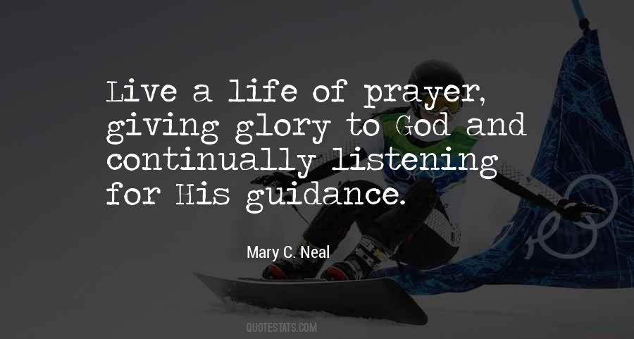 Quotes About God's Guidance #905428