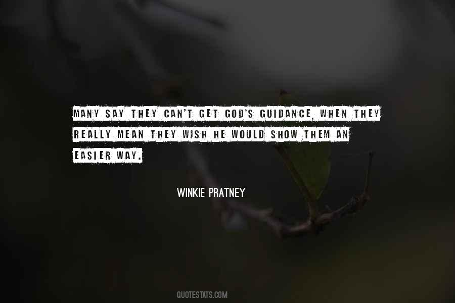 Quotes About God's Guidance #929744