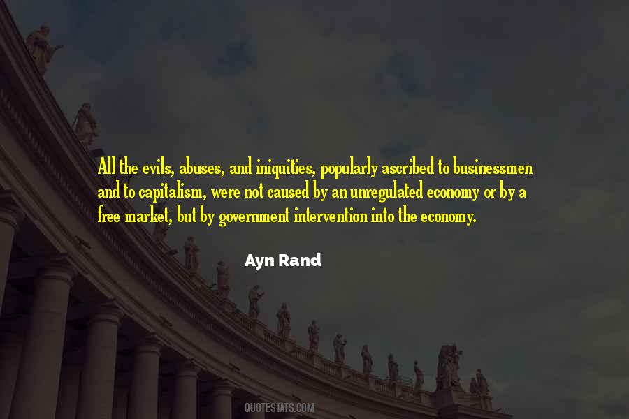 Quotes About The Free Market Economy #1215851