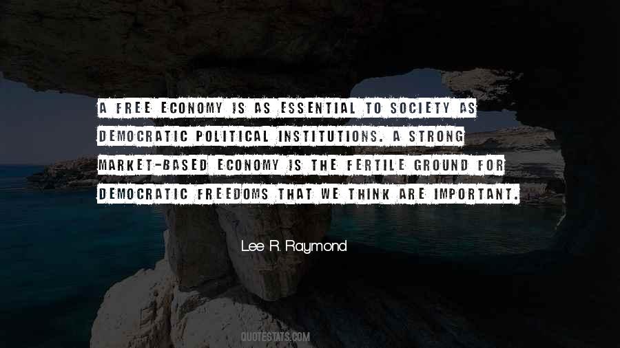 Quotes About The Free Market Economy #626562