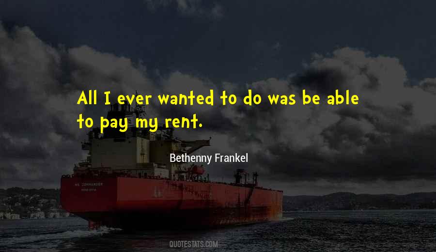 Quotes About Rent #1485548