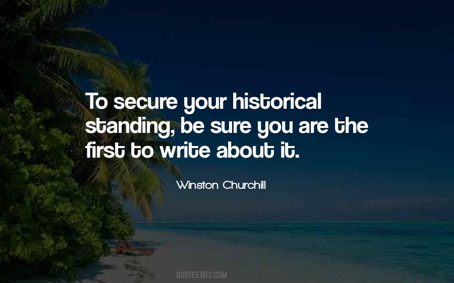 Quotes About Secure #1702714