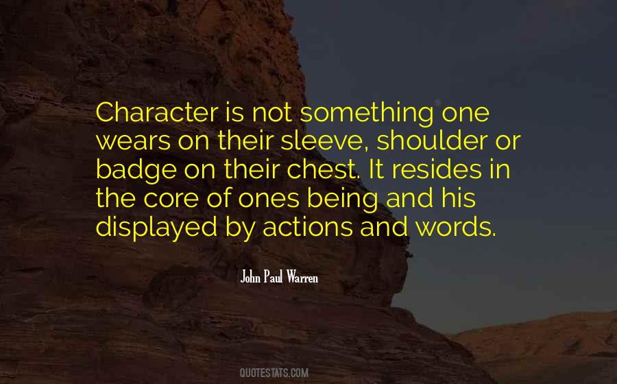 Quotes About Character And Actions #1857076