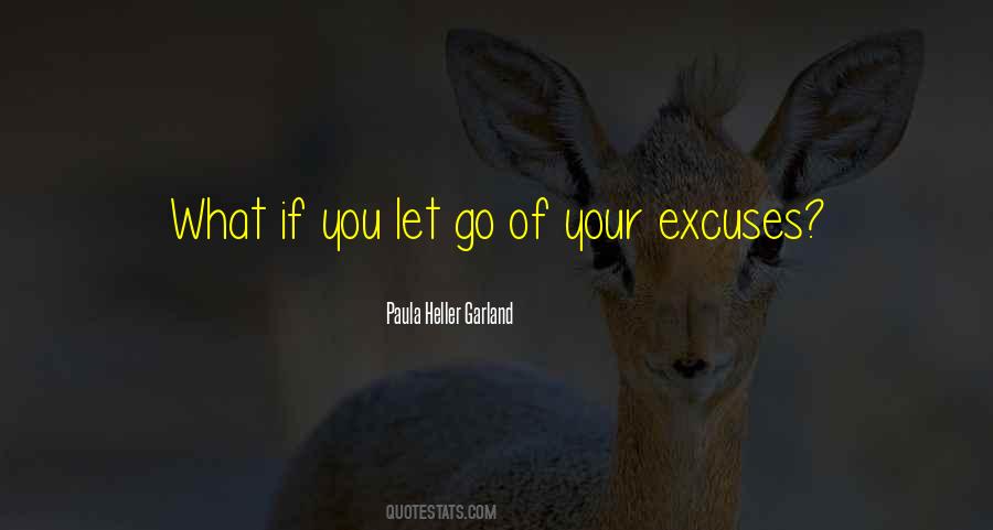 Quotes About No More Excuses #48469