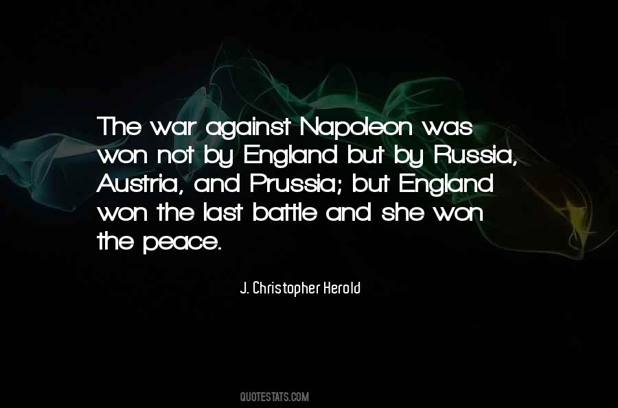 Quotes About War And Battle #322456