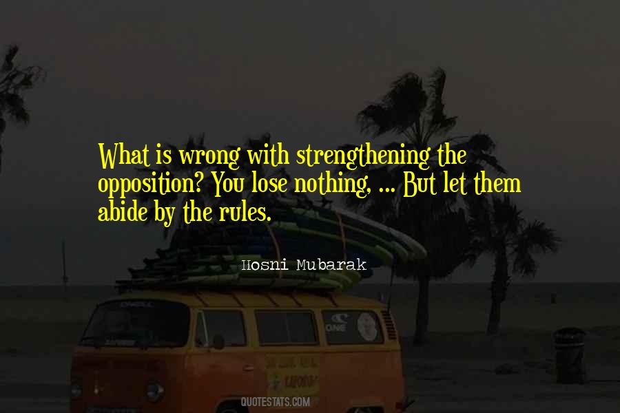 Quotes About Mubarak #1602612