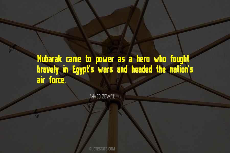 Quotes About Mubarak #30236