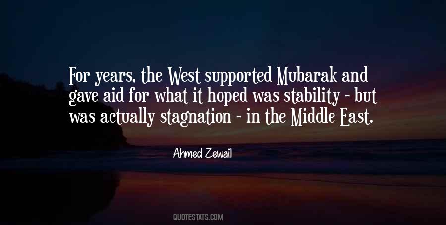 Quotes About Mubarak #530541