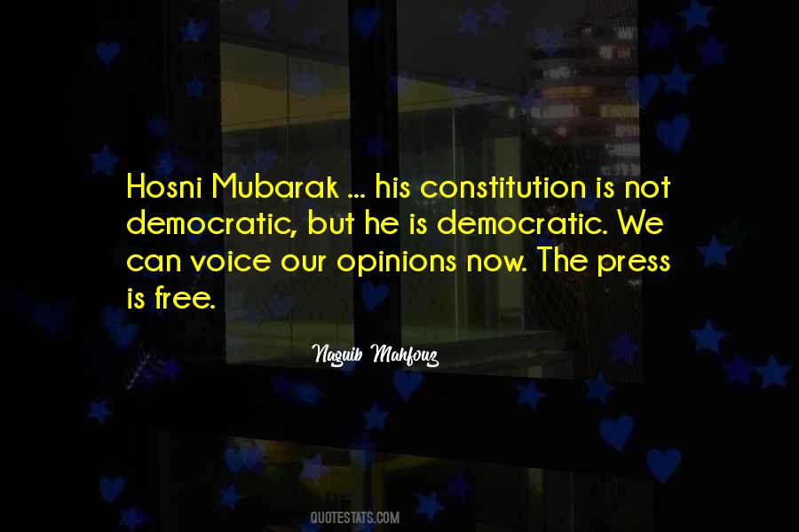Quotes About Mubarak #965392