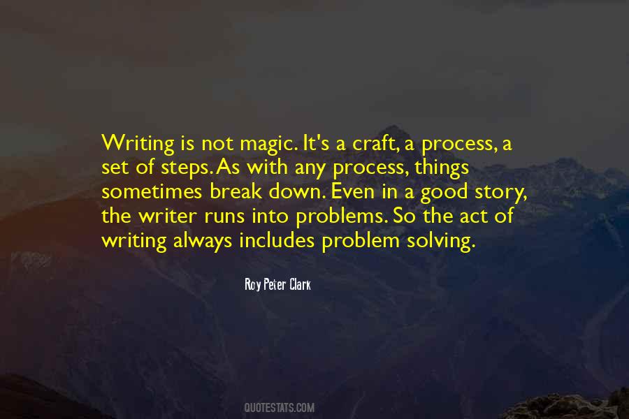 Quotes About Not Solving Problems #244001