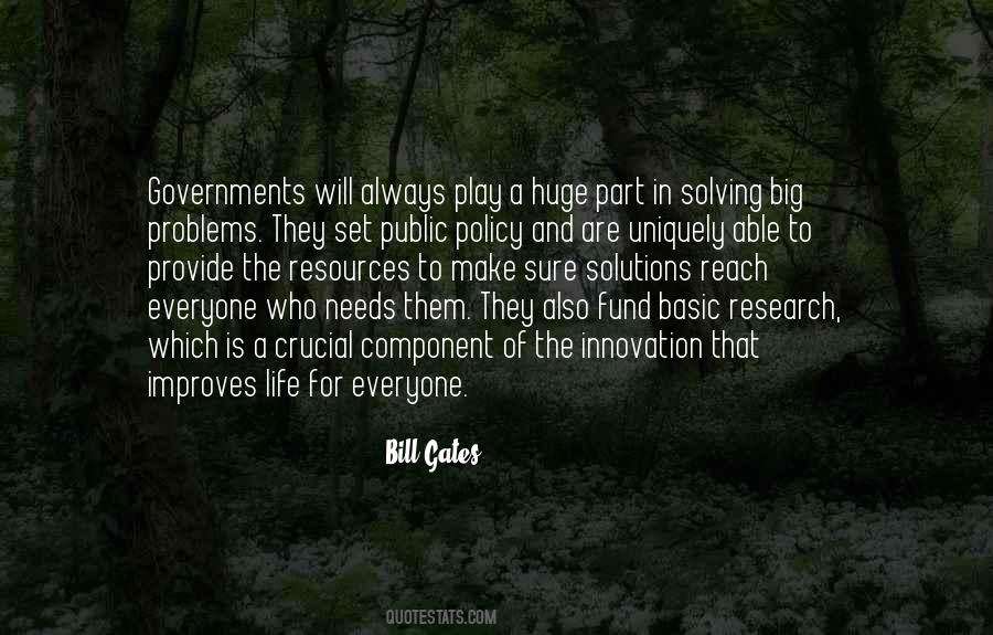 Quotes About Not Solving Problems #349030