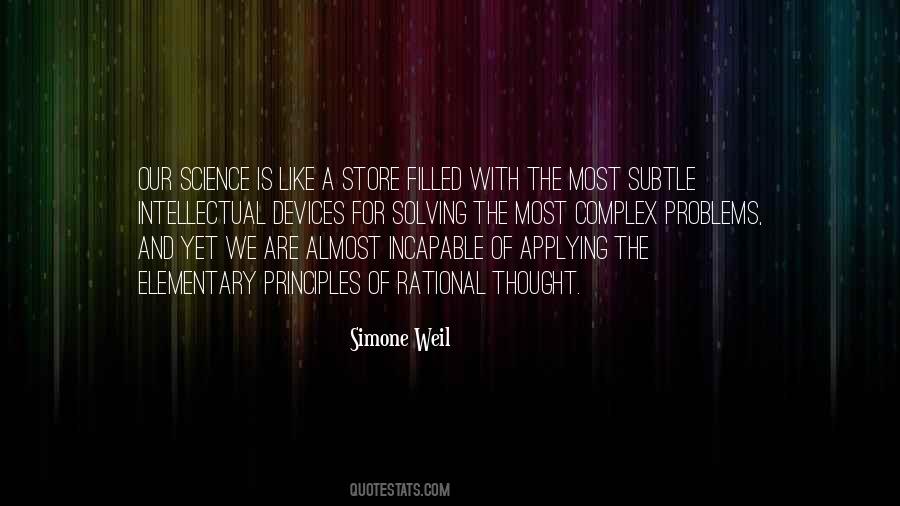 Quotes About Not Solving Problems #450542