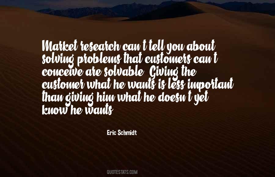 Quotes About Not Solving Problems #498462