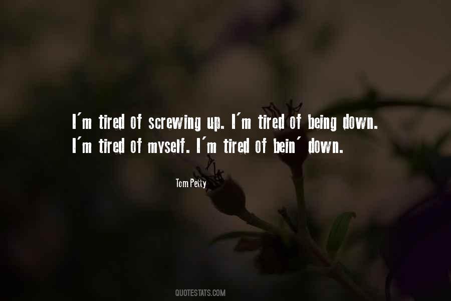 Quotes About Screwing Up #720949